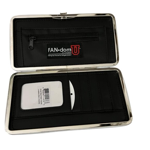 Louisiana State University LSU Cross Body Bag & Wallet Purple Yellow Mesh Jersey - Picture 8 of 9